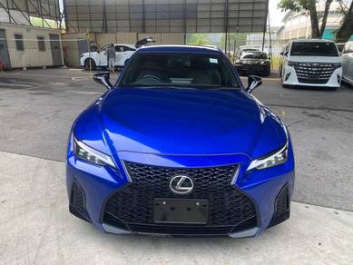 2022 Lexus IS300 F-SPORT REAR CAM DIM BSM 11K KM