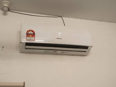 air cond, meja office, whiteboard 