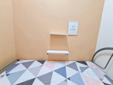 [Bilik Sewa] Malay Female Room| Nonsharing 1Pax|Shah Alam