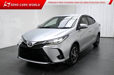 2021 Toyota VIOS 1.5 J 1-OWNER FULL SERVICE TIPTOP