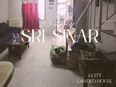 [Sri Sinar]💥2.5storey landed house 14x47 Freehold Best Deal Fire Sale
