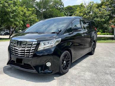 2016 Toyota ALPHARD 2.5/ BBS/ A.Player/ Full Loan!