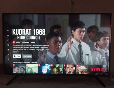 50 inch Smart tv 4K Hisense A6