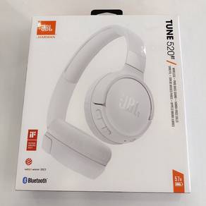 JBL White Tune 520BT Wireless On-Ear Headphones 