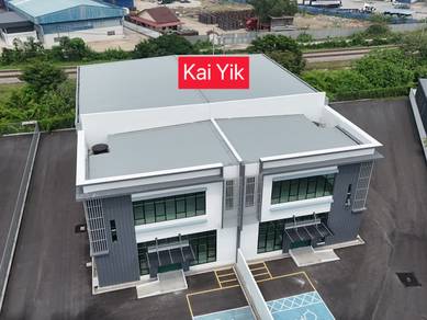 Brand New | 1.5 Storey Semi D Factory For Rent @ Alma Signature 3 🏭