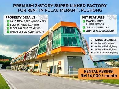 2STY SuperLink Factory in Pulau Meranti Puchong