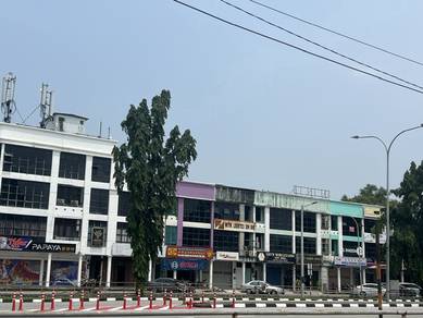 Facing Main Road | 3 Storey Shoplot | Jalan Chain Ferry Butterworth