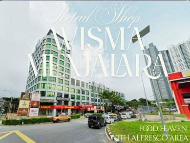 HOT [Wisma Menjalara]💥Ground Floor Retail Shop has Alfresco Jln7A/62A