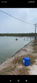 100 acres Prawn /Fish pond, Tanjong Karang, FULLY EQUIPPED