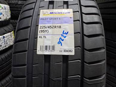 Tayar baru 225 45 18 Michelin Pilot Sport 5 2026