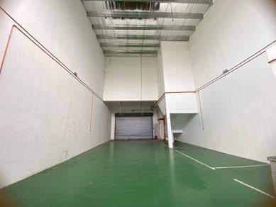 RENT 1.5 Storey Link Factory with CF @ Rajawali Telok Panglima Garang