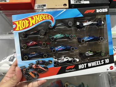 F1 Hotwheels Pack of 10