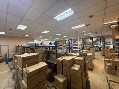 ROADSIDE 2-STOREY WAREHOUSE 19200sf SUNGAI BAKAP