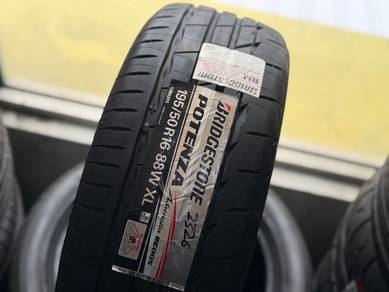 Tayar Baru 195 50 16 Bridgestone Potenza RE005 26