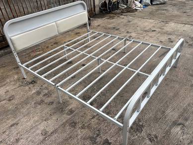 Steel Katil King Bed Frame Besi