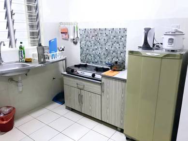 【CORNER UNIT LEVEL 1】Pangsapuri SENTOSA Ready Tenant