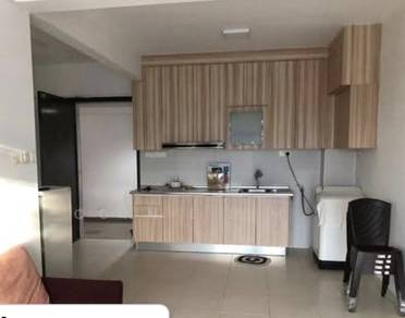The garden residences 2bed1bath / utm/taman universiti/skudai /mutiara