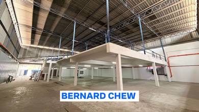 [ 1.5 Semi D Factory ] Warehouse Rent at Perai near Butterworth