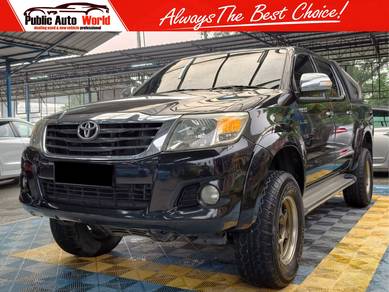 Toyota HILUX 2.5 G (A) 4WD D.CAB 1OWNER Yr2012 WTY