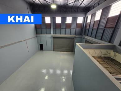 GOOD COND Semi Detached Factory + SUPER COMFORT Office For RENT Juru