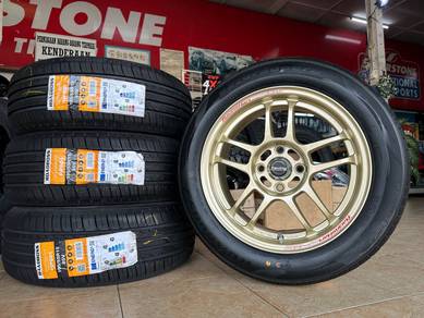 New Sport Rim 15Inch V New Tyre 195-55-15 Package
