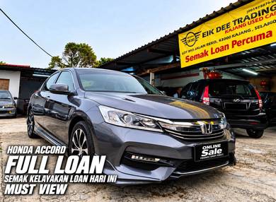 Full Loan 2018 Honda ACCORD 2.0 NO.PLATE 3131
