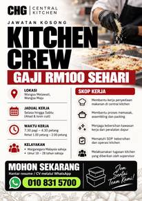 Kitchen Crew in Central Kitchen Wangsa Melawati