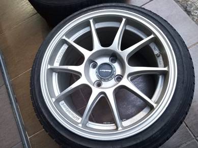 WedsSport TC105N 15×7.5J ET30 – 4×100