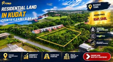 CL Land | 0.94 acre | Residential Zone | Flat Land | Kudat Township |