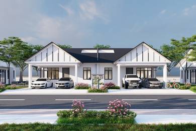 New Semi-D House Batu Pahat Zero Deposit FULL LOAN