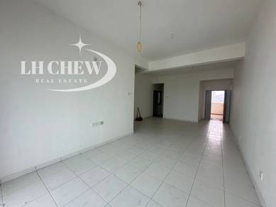 Golden Triangle 1280sf 2 SEPERATE CAR PARK Unfurnish @ Sungai Ara PISA