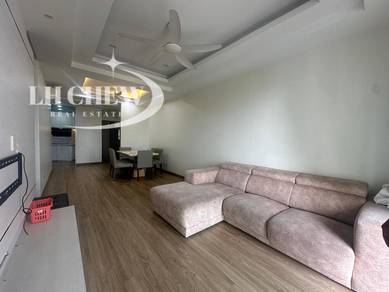 Golden Triangle 1165sf Fully Reno Furnish Town View @ Sungai Ara PISA