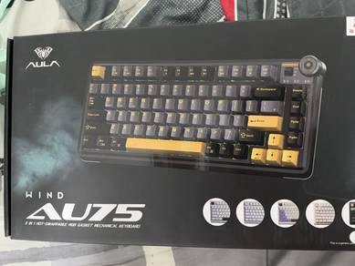 1 year warranty gaming keyboard wind au75