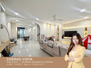 RARE! 2sty Terrace for Sale @ Cheras Vista, Bandar Mahkota Cheras