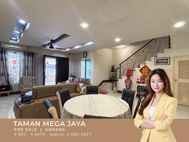 2-storey Terraced House @ Taman Mega Jaya, Ampang