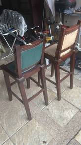 Bar stools genuine teak
