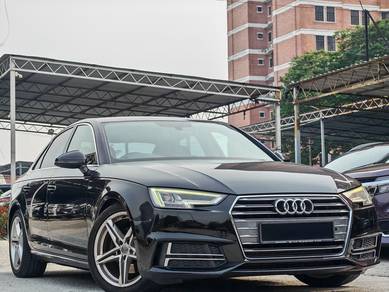 2017 Audi A4 2.0 TFSI S-LINE 3 YEARS WRRTY ORI MIL