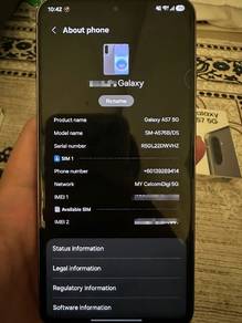 Samsung A57 256gb 