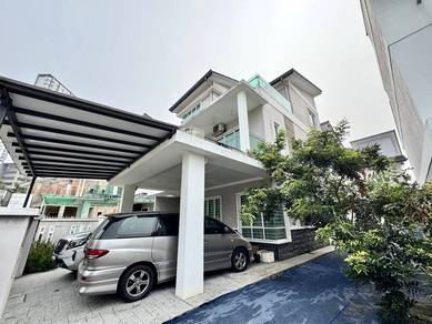 BIG LAND 🔥 3 Storey Zero Lot Bungalow Desa Meringin, Sg Ramal Luar