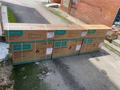 Hisense 1.5hp Non Harga Siap Pasang Aircond KL520