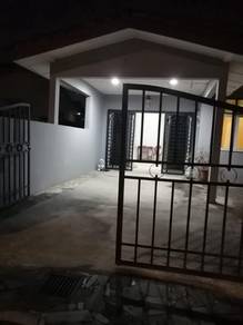 Bukit Beruang ,  furnished single storey end lot house for rent