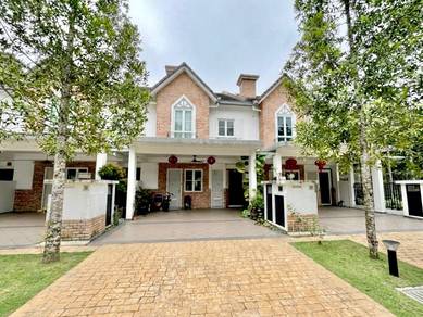 FULLY FURNISHED Double Storey Superlink Essex Garden Setia Eco Templer