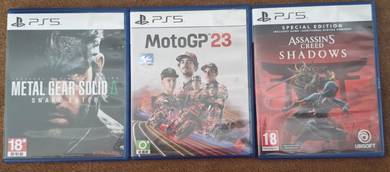 Ps5 Games. Metal Gear Solid-Assassin Creed-MotoGP
