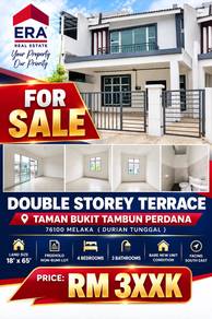 DOuble Storey House At Taman bukit Tambun Perdana, 76100 Melaka.