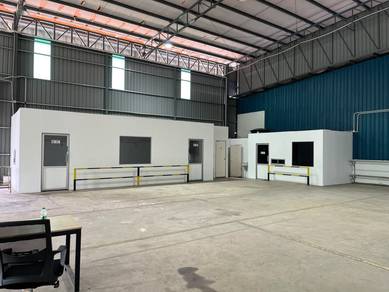 Bakar Arang 1 Storey Warehouse For Rent Facing Mainroad