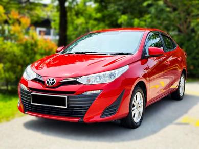 2019/2020 Toyota Vios 1.5 (A) 3Y Warranty 560/Mth