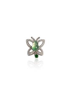 750 WHITE GOLD DIAMOND & JADE Pendant (EC00135WGP)