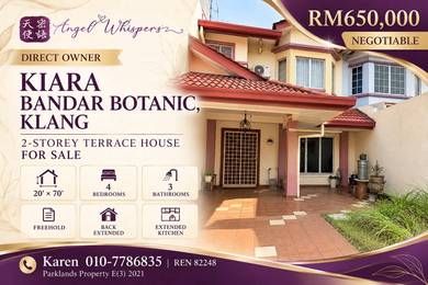 2-Storey Terrace House For Sale @Botanic Kiara Klang