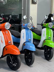 MODA MOCA 110 Scooter R/STOK 1Jam KeluarMotor Fast
