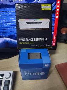Intel i5 12400f cpu + Corsair DDR4 16GB Pro SL